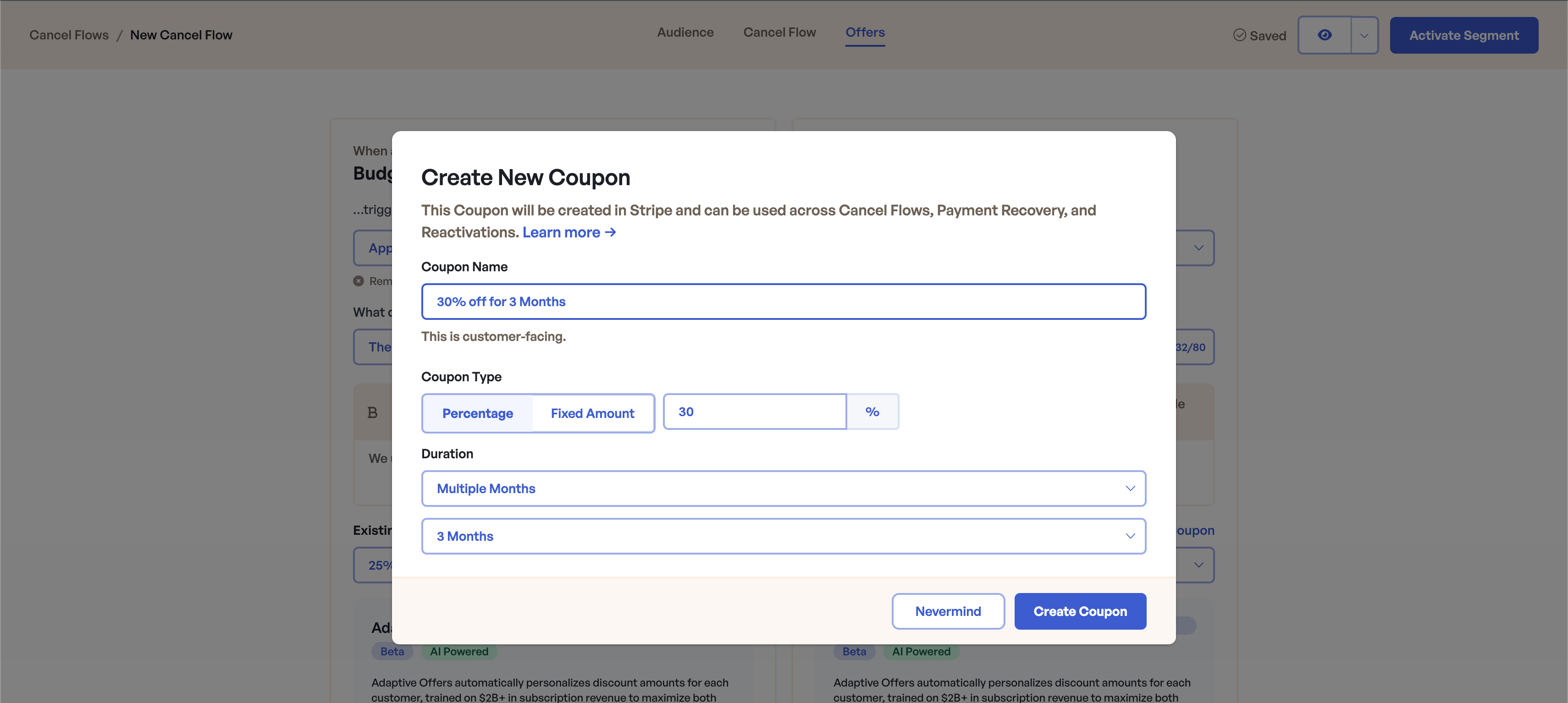 Create Coupon
